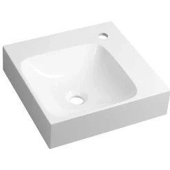 Kulma-allas Interia Emona 400x400 mm, valkoinen