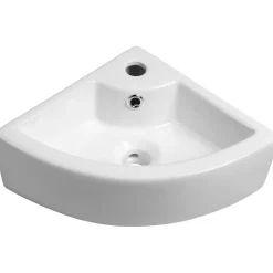 Kulma-allas Interia Gynt 330x330x130 mm valkoinen
