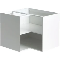 Kulmakaapin runko Ideal Keittiöt 710x900x900mm valkoinen