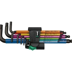 Kuusiokoloavainsarja Wera 950/9 Hex-Plus, 1, 5–10mm, 9 kpl