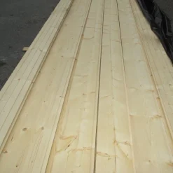 Kuusipaneeli STS 18x145x2370mm 2-laatu päätypontattu, piilonaulausprofiili
