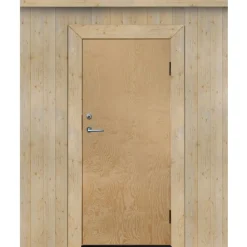 Kylmävaraston Jabo Ljusdal 100x210cm vasen, käsittelemätön sileä vaneri