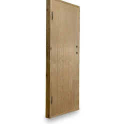Kylmävaraston ovi Jabo Ljusdal 80x190cm vasen, käsittelemätön urajyrsitty vaneri
