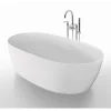 Kylpyamme Bathlife Ideal Oval 1600 mm valkoinen