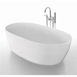 Kylpyamme Bathlife Ideal Oval 1600 mm valkoinen
