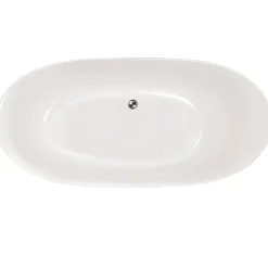 Kylpyamme Bathlife Ideal Oval 1600 mm valkoinen