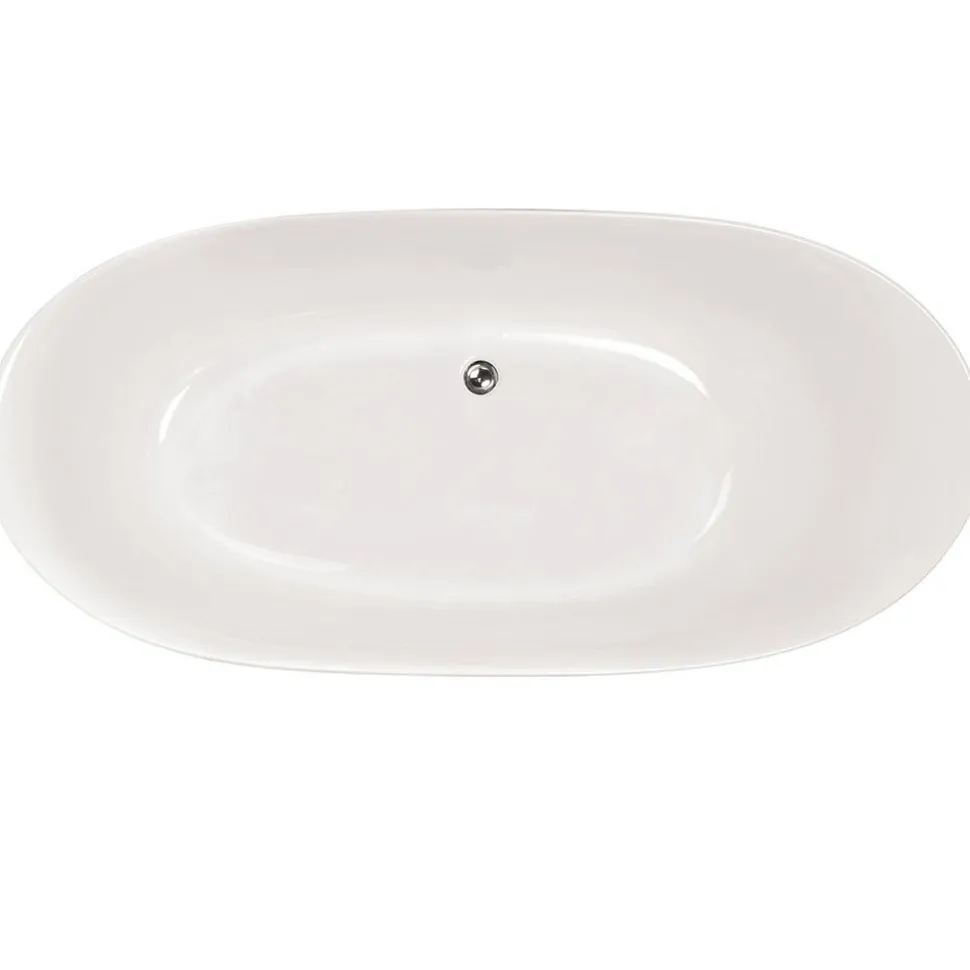 Kylpyamme Bathlife Ideal Oval 1600 mm valkoinen