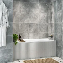 Kylpyamme Gustavsberg, 1600 x 700 mm, upotettava, ylivuotosuojalla, valkoinen