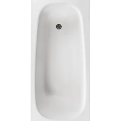 Kylpyamme Gustavsberg GBG 1400 155 l 1400x700 mm ilman etulevykehikkoa valkoinen