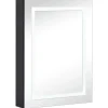 Kylpyhuoneen LED-Peilikaappi 50x13x70 cm (25543)