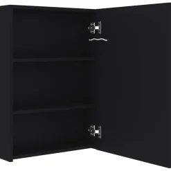 Kylpyhuoneen LED-Peilikaappi 50x13x70 cm (25543)