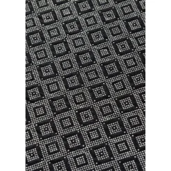 Kylpyhuoneen matto Linento Black Cats Oval 60x90cm musta/monivärinen