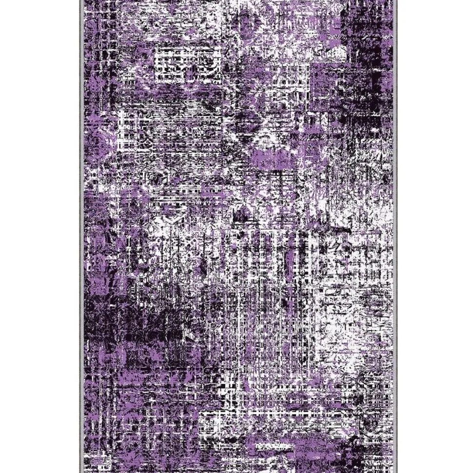 Käytävämatto Linento EXFAB285, 80x200cm, violetti