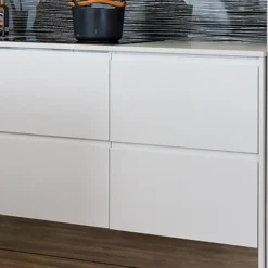 Laatikoston runko Ideal Keittiöt 2 laatikolla eri kokoja valkoinen