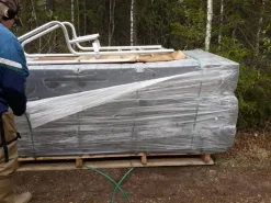 Laituri Jita Toriseva, 1.2x4.8m + 2.4x1.2m