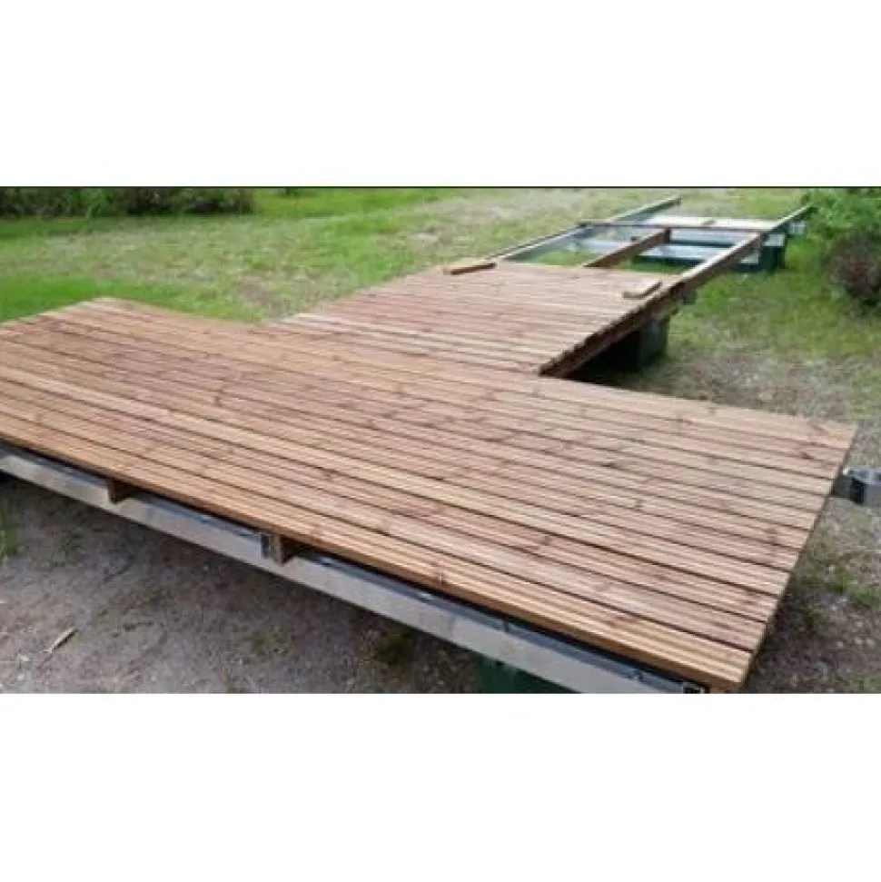 Laiturin runko Kikka T-malli + jatkosilta, 7,2 m