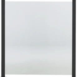 Lasikaidepaneeli Hortus alumiinitolpille 100x90cm kirkas lasi