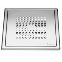 Lattiakaivon kansi Smedbo Outline Neliö 200x200 kiillotettu rst