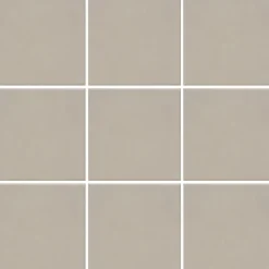 Lattialaatta Pukkila Natura Vaalea Beige himmeä sileä 96x96 mm lasikuituverkossa