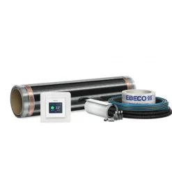 Lattialämmityskelmupaketti Ebeco FOIL KIT 500 97 cm lämmitysleveys 10 m 10 m2 625 W