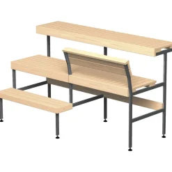 Lauderunko Markki kiinteä tumman harmaa