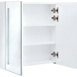 Led kylpyhuoneen peilikaappi 62x14x60 cm