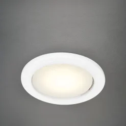 LED-alasvalo Airam Planex, 5W/828, GX53, Ø104x39mm, IP23, valkoinen