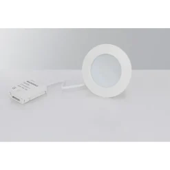 LED-alasvalo Malmbergs MD-232 10W, IP44, valkoinen
