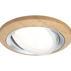 LED-alasvalo Paulmann Lanati Ø84mm upotettava 30° 6W 470lm 2700K