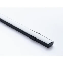 LED-asennuslista FTLIGHT Regular läpikuultava kansi 2000x17x8mm eri värejä