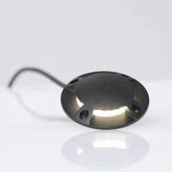 LED-laiturivalaisin FTLIGHT Marina IV, 1.5W, 24V, IP67, musta alumiini, eri vaihtoehtoja