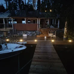LED-laiturivalaisin FTLIGHT Marina IV, 1.5W, 24V, IP67, rst, eri vaihtoehtoja