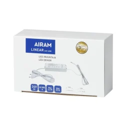 LED-liitäntälaite Airam LED Driver 40 W 24 V Linear LED -valaisimille