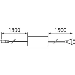 LED-liitäntälaite Airam LED Driver 40 W 24 V Linear LED -valaisimille