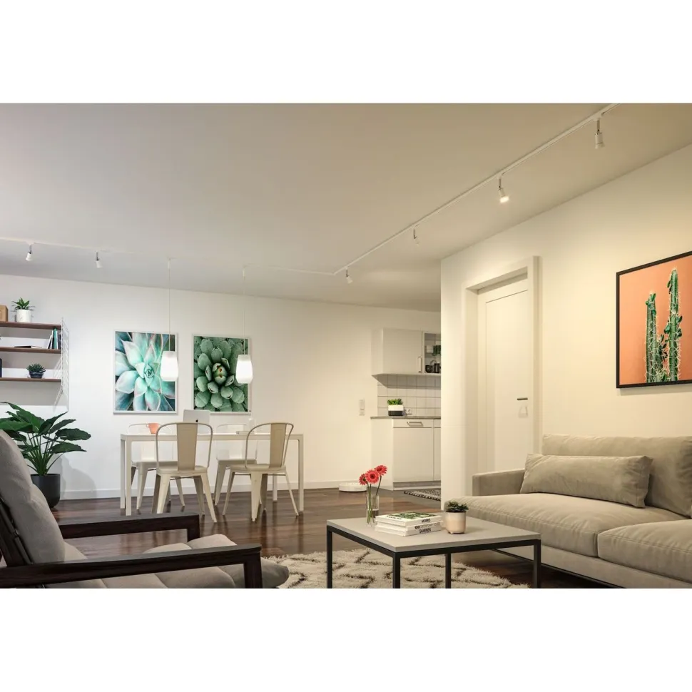 LED-älylamppu Paulmann Smart Home Zigbee 3.0 Drop, E14, 470lm, 5W, RGBW+, himmennettävä, matta, 3kpl