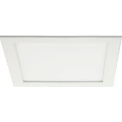LED-paneeli Airam Flat N II, 9W/840, 120x120mm, himmennettävä, IP44, valkoinen/opaali