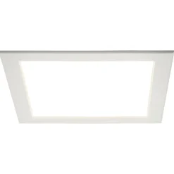 LED-paneeli Airam Flat N II, 15W/840, 225x225mm, himmennettävä, IP44, valkoinen/opaali