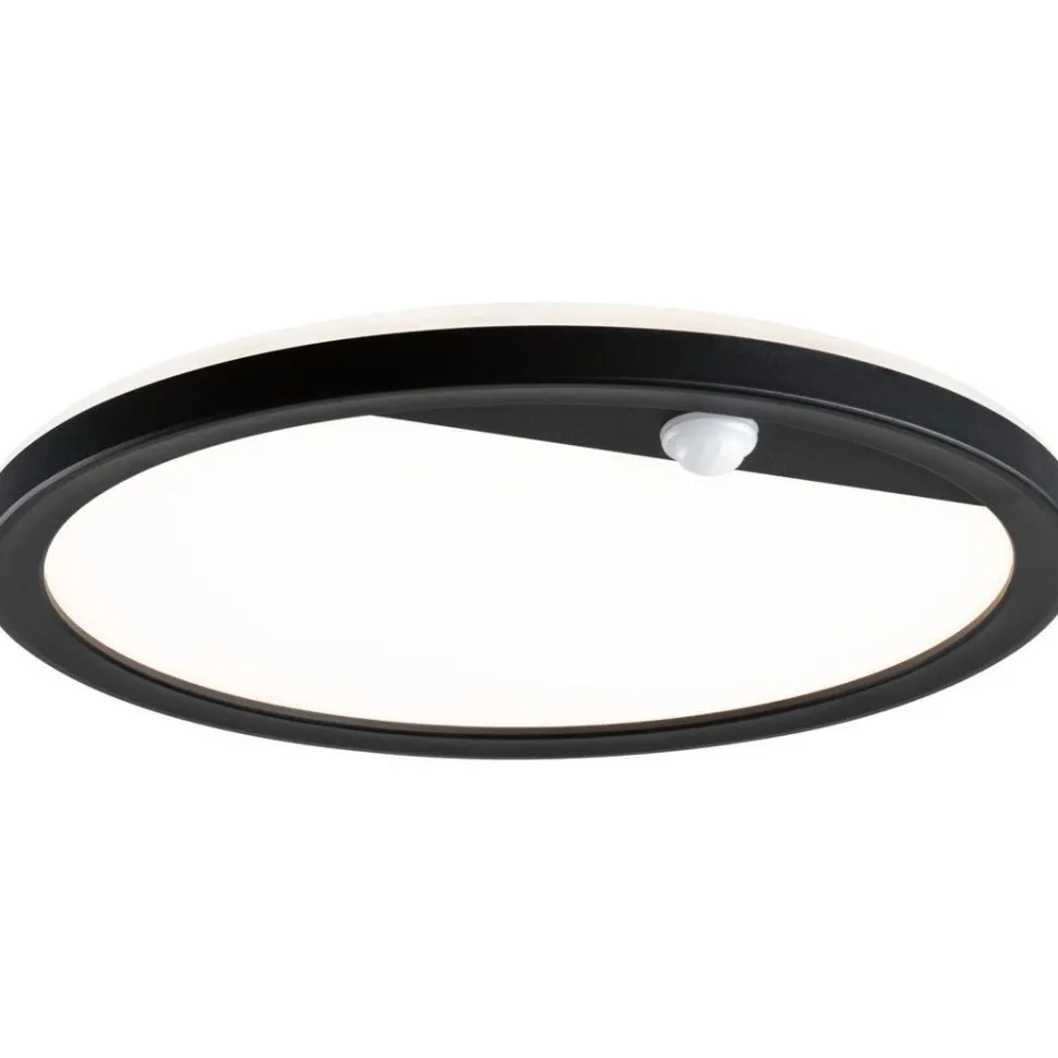 LED-paneeli ulkokäyttöön Paulmann Lamina, IP44, 28cm, liiketunnistin, hämärätunnistin, säädettävä värilämpötila, eri värejä