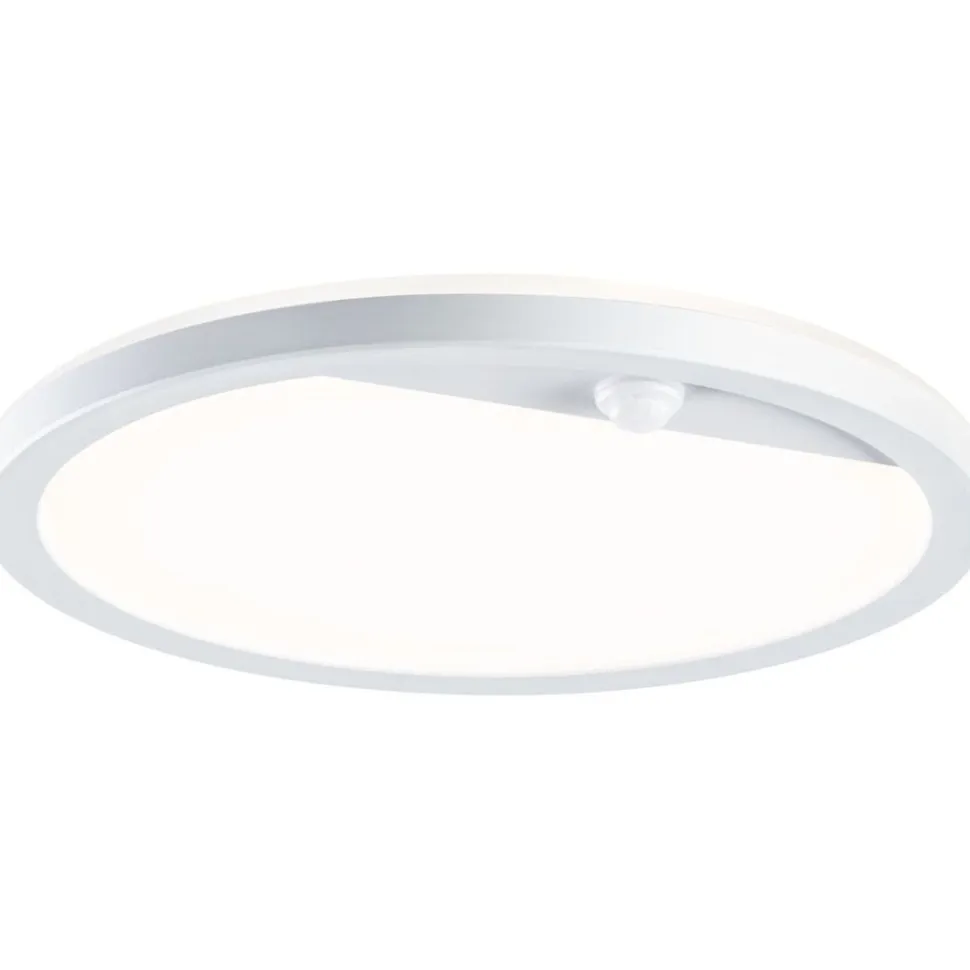LED-paneeli ulkokäyttöön Paulmann Lamina, IP44, 28cm, liiketunnistin, hämärätunnistin, säädettävä värilämpötila, eri värejä