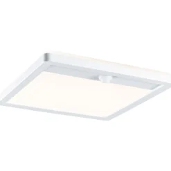 LED-paneeli ulkokäyttöön Paulmann Lamina, IP44, 25x25cm, liiketunnistin, hämärätunnistin, säädettävä värilämpötila, eri värejä