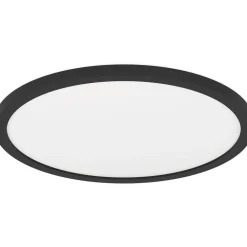 LED-Paneelivalaisin Eglo connect.z Rovito-Z ø30cm 14.6W RGBW musta