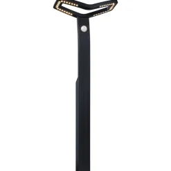 LED-pollarivalaisin Paulmann Alara Smart Home Zigbee 3.0 665mm hämäräohjattu liiketunnistin IR RGBW+ 10W 450lm antrasiitti