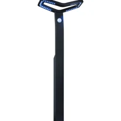 LED-pollarivalaisin Paulmann Alara Smart Home Zigbee 3.0 665mm hämäräohjattu liiketunnistin IR RGBW+ 10W 450lm antrasiitti