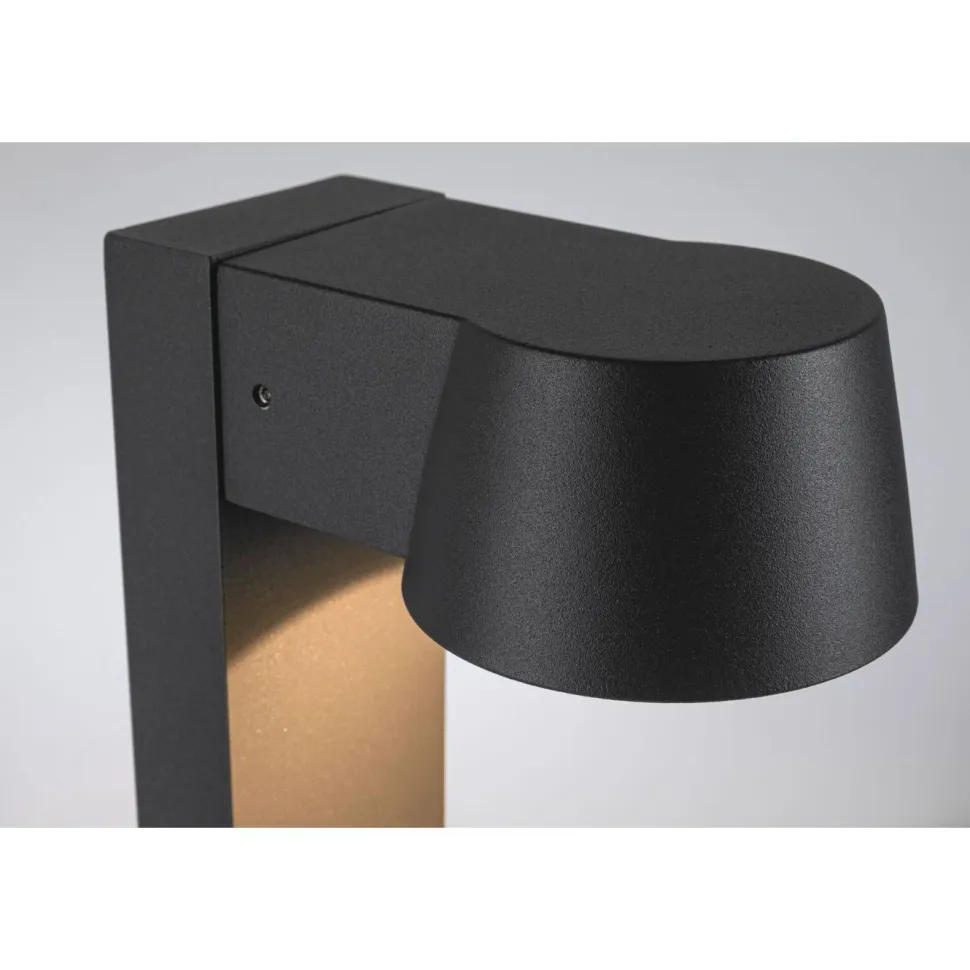 LED-pollarivalaisin Paulmann Capea, IP44, 50cm, 2200K, antrasiitti