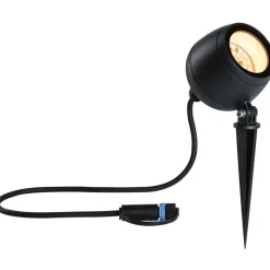 LED-puutarhaspotti Paulmann Plug & Shine Kikolo, Smart Home Zigbee 3.0, IP65, säädettävä värilämpötila, antrasiitti