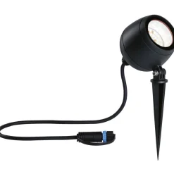 LED-puutarhaspotti Paulmann Plug & Shine Kikolo, Smart Home Zigbee 3.0, IP65, säädettävä värilämpötila, antrasiitti