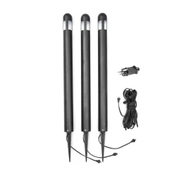 LED-puutarhavalosetti Konstsmide Amalfi 3-osainen 7452-750 3x0,6 W