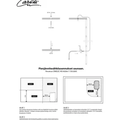LED-sarjan kiuaskuitu Cariitti 2700K 5m 350mA