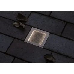 LED-terassivalaisin Paulmann Brick, Smart Home Zigbee 3.0, IP67, 10x10cm, säädettävä värilämpötila, rst