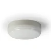 LED-tunnistinvalaisin Ensto AVR1.1109L/3K IP44 10W/830 Ø260x88 mm RAD-tunnistimella valkoinen
